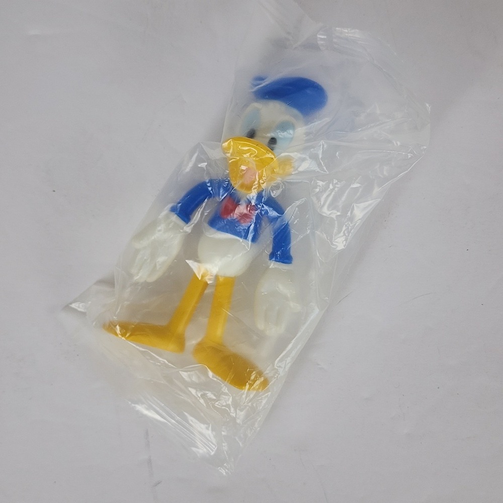 Kellogg's Walt Disney World‎ Donald Duck Bendable Figure Toy Vintage Sealed